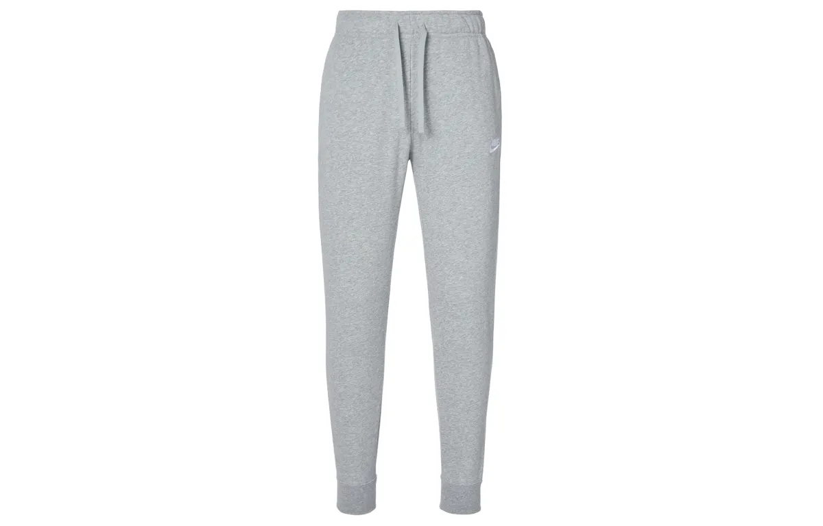 Nike Knitted Sweatpants Women's Gray Moderate Cuffed Pants