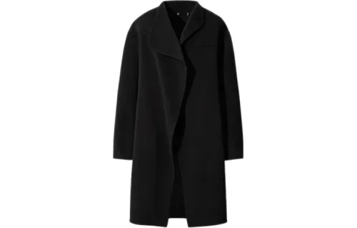 UNIQLO FW20 Velvet feel Coat Women's Black