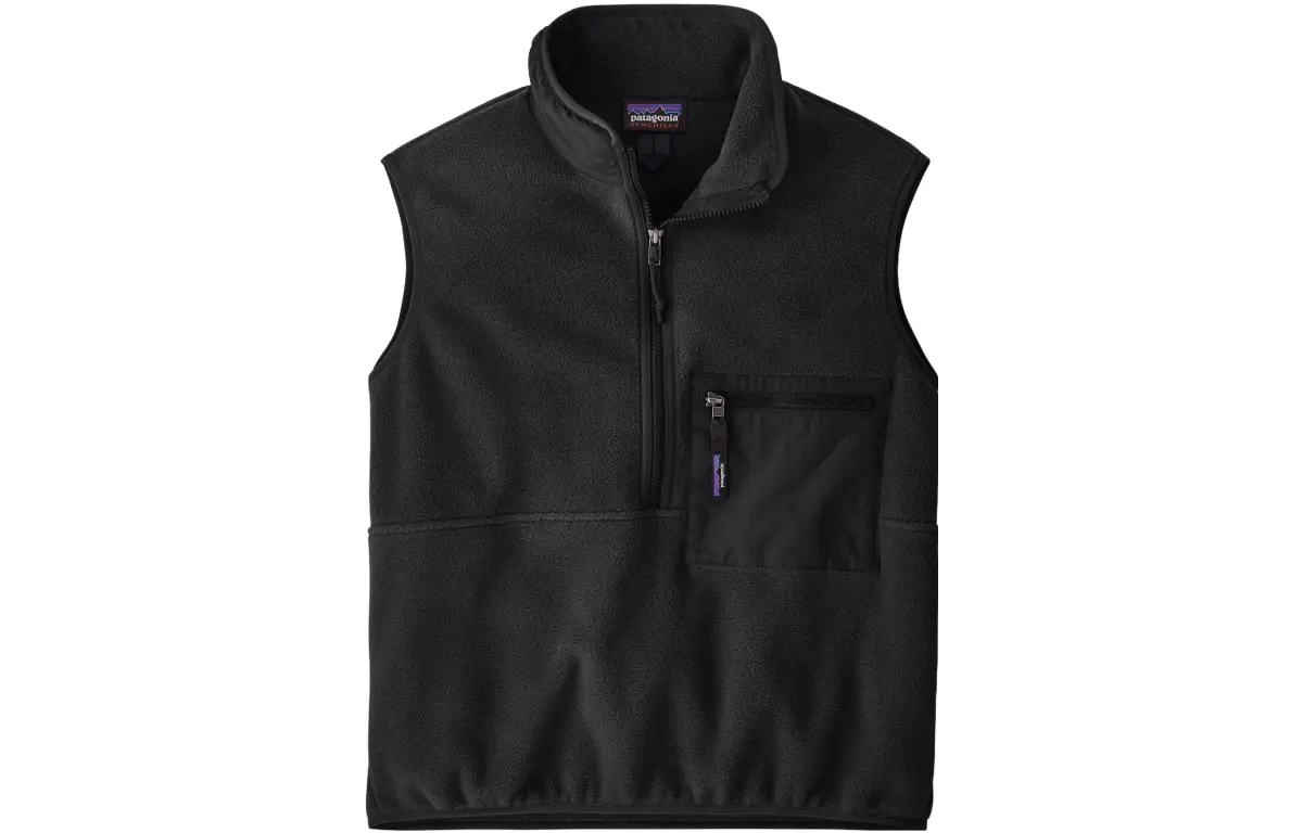 Patagonia Synchilla Vests Women's Stand Collar Moderate Other