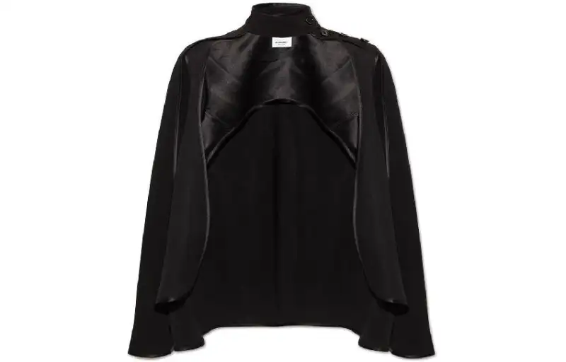 Burberry Cloaks Women's Black