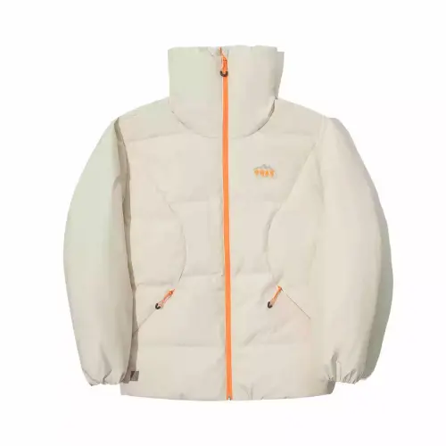 Li Ning Down Jacket Women's Oat Gray