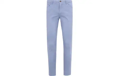 Timberland Casual Pants Women's Light Blue Moderate Straight Fit Pants