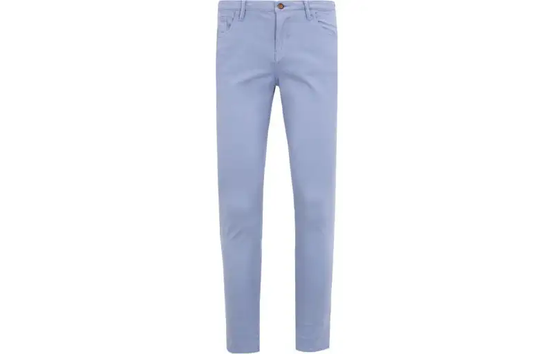Timberland Casual Pants Women's Light Blue Moderate Straight Fit Pants