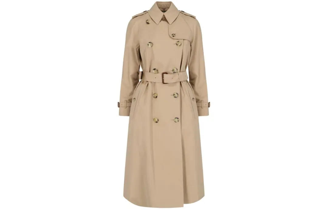 Burberry Heritage Waterloo Double Breasted Trench Coat