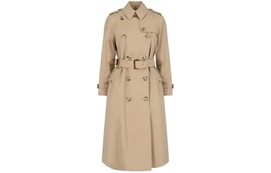 Burberry Heritage Waterloo Double Breasted Trench Coat