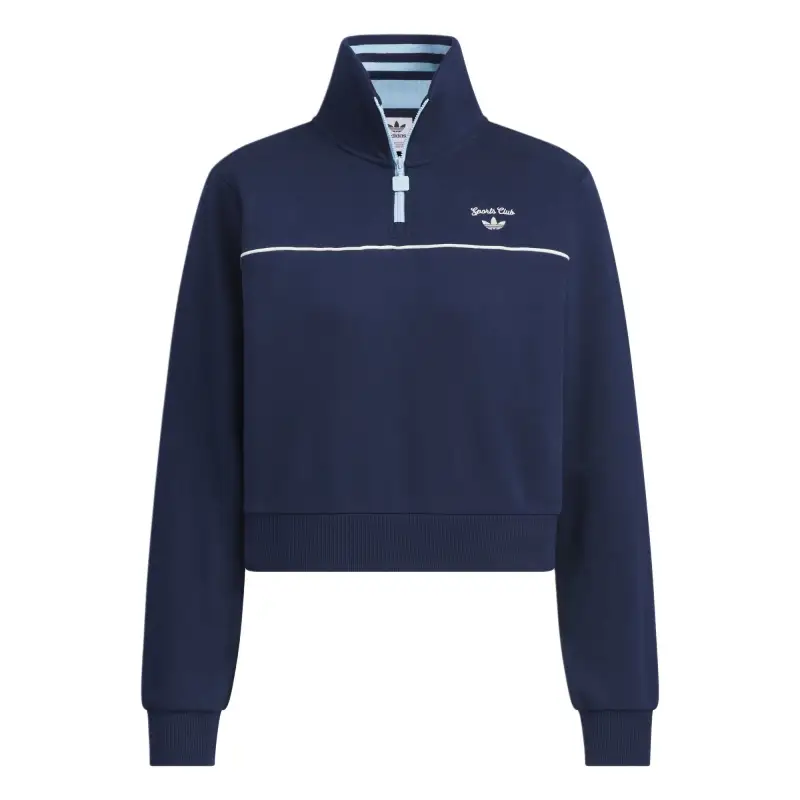 Adidas Originals RETRO SPORTY CLUB SWEATSHIRT Women's Dark Indigo