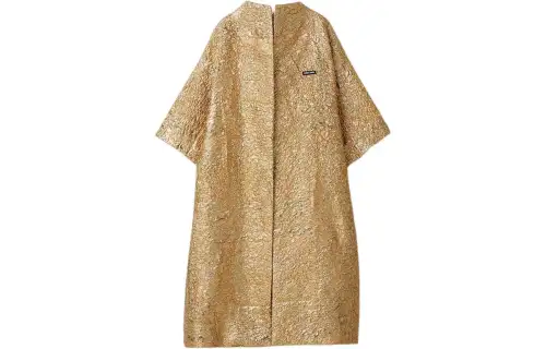 MIU MIU Cloaks Women's Gold Moderate