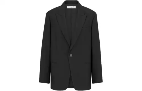 DIOR SS24 Business Suit Coat Women's Black