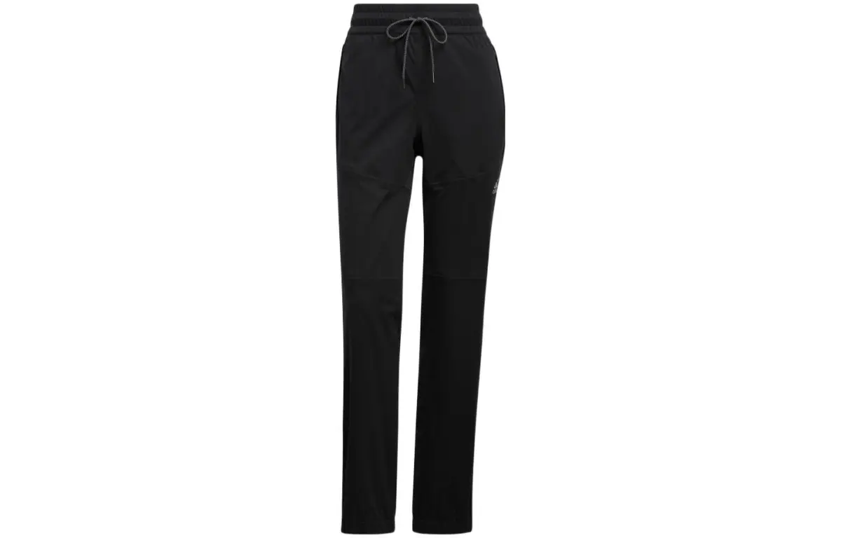 Adidas Casual Pants Women's Black Moderate Straight Fit Pants