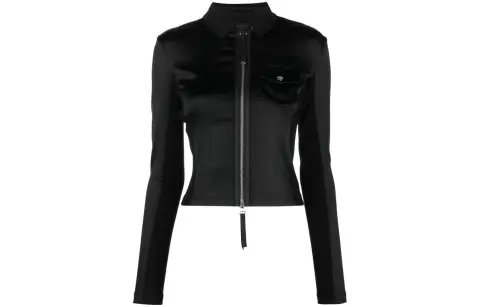 DIESEL FW22 Cropped Coat Women's Black