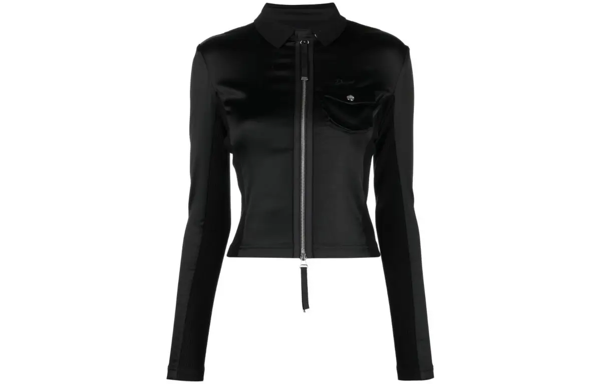 DIESEL FW22 Cropped Coat Women's Black