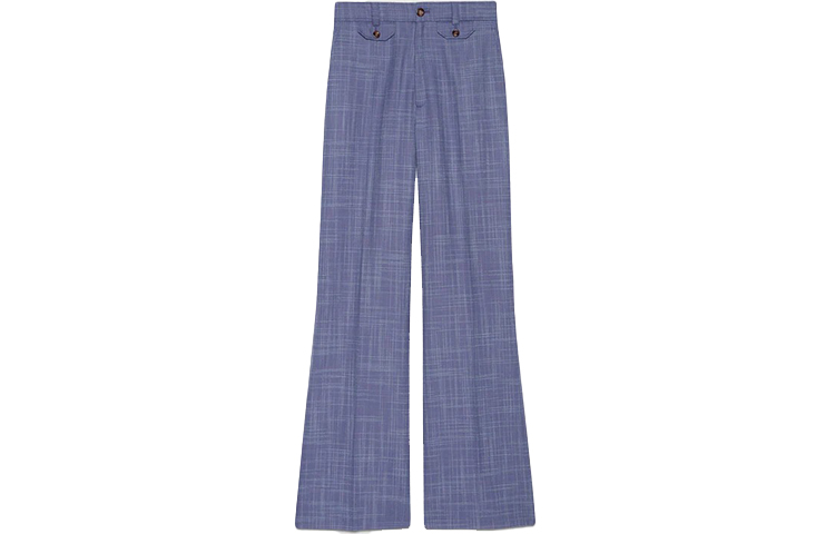 GUCCI X The North Face FW21 Casual Pants Women's Purple