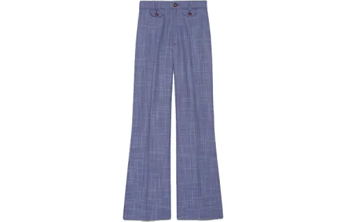 GUCCI X The North Face FW21 Casual Pants Women's Purple