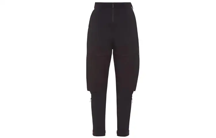 PRADA Casual Pants Women's Black Moderate Straight Fit Pants