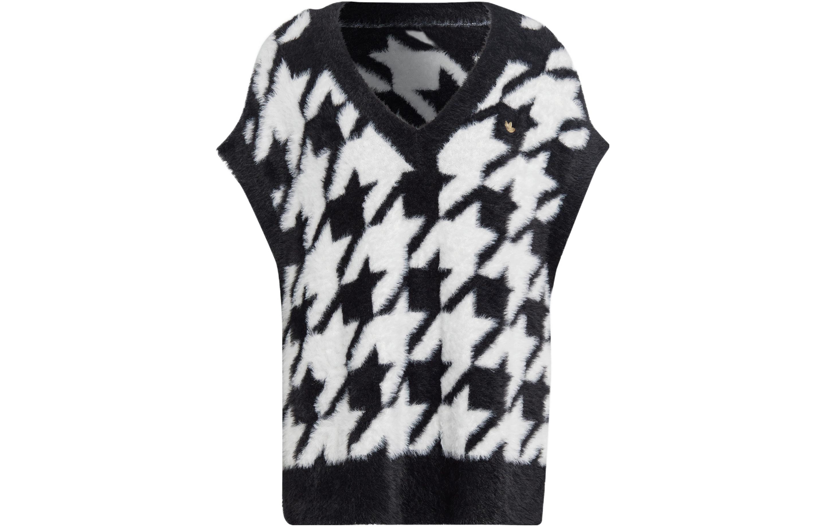 Adidas Originals Vests Women's Black V Neck Moderate Other