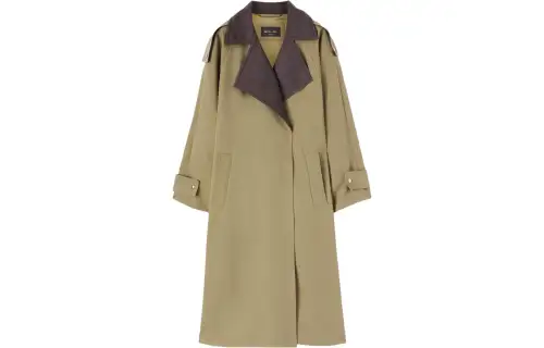 Loro Piana Coat Women's Olive Green