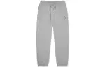 Jordan Knitted Sweatpants Women's Gray Moderate Cuffed Pants