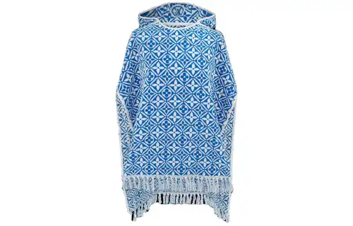 LOUIS VUITTON FW23 Cloak Women's Blue