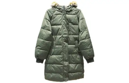 Vans Fleece Lined Cold Resistant Thermal Puffer Jacket Women's Green