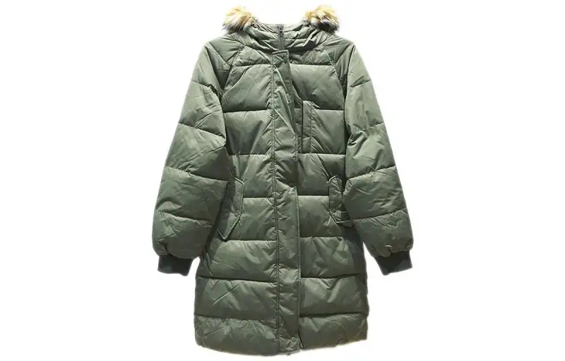 Vans Fleece Lined Cold Resistant Thermal Puffer Jacket Women's Green