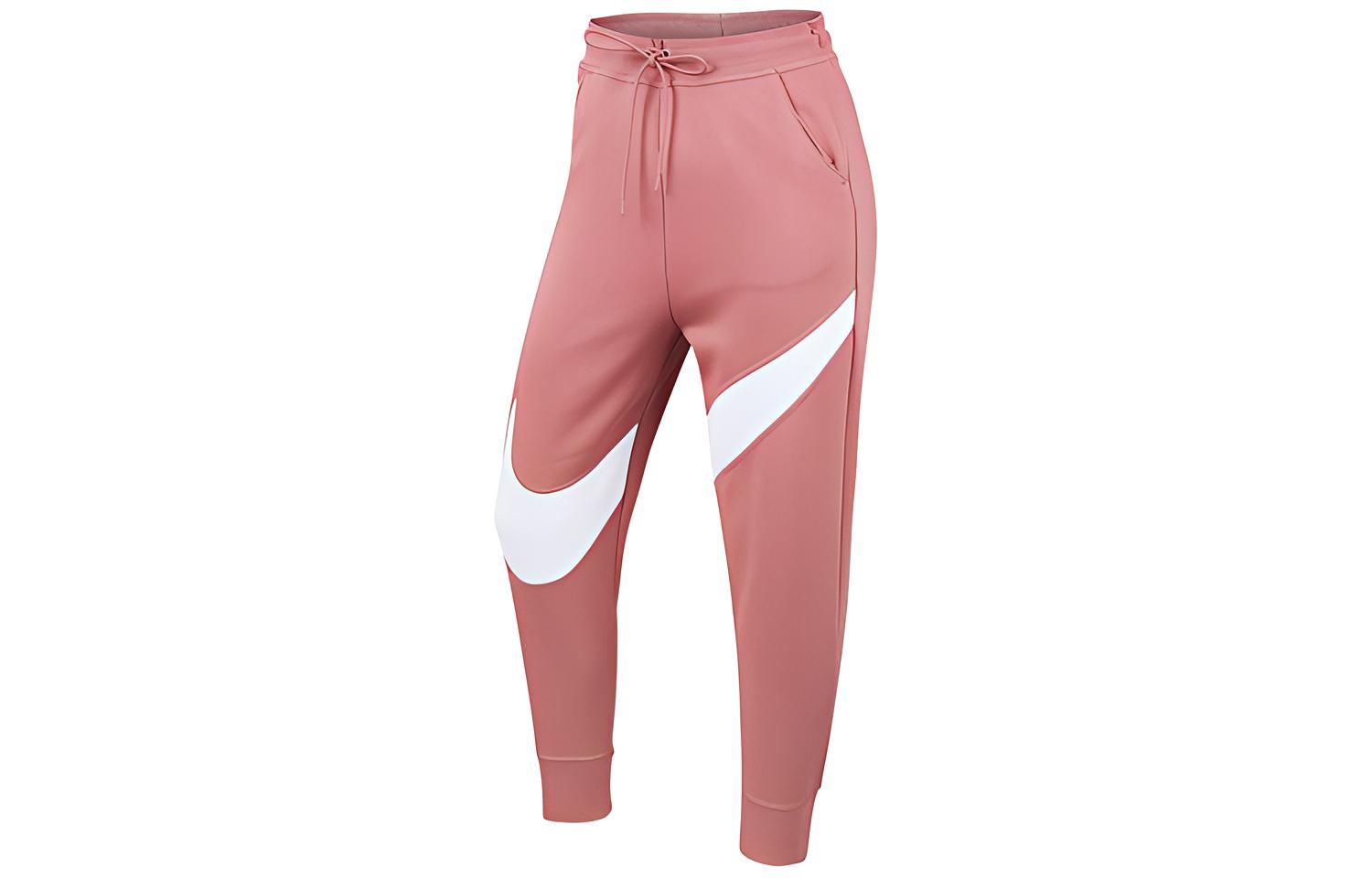 Женские штаны Nike Sportswear Swoosh (красные)