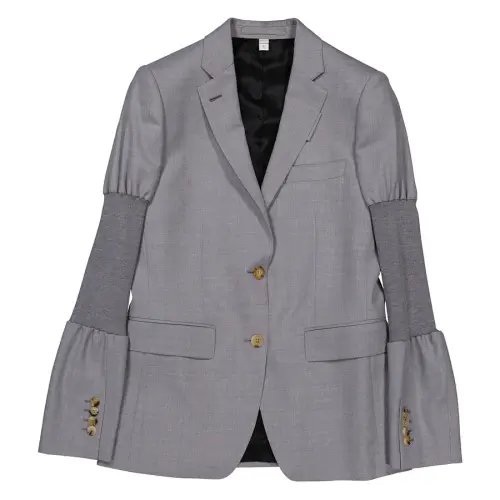 Burberry Business Suit Coat Women's Flint Color