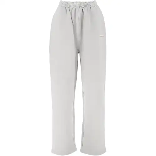 Balenciaga FW21 Knitted Sweatpants Regular Fit Women's Gray