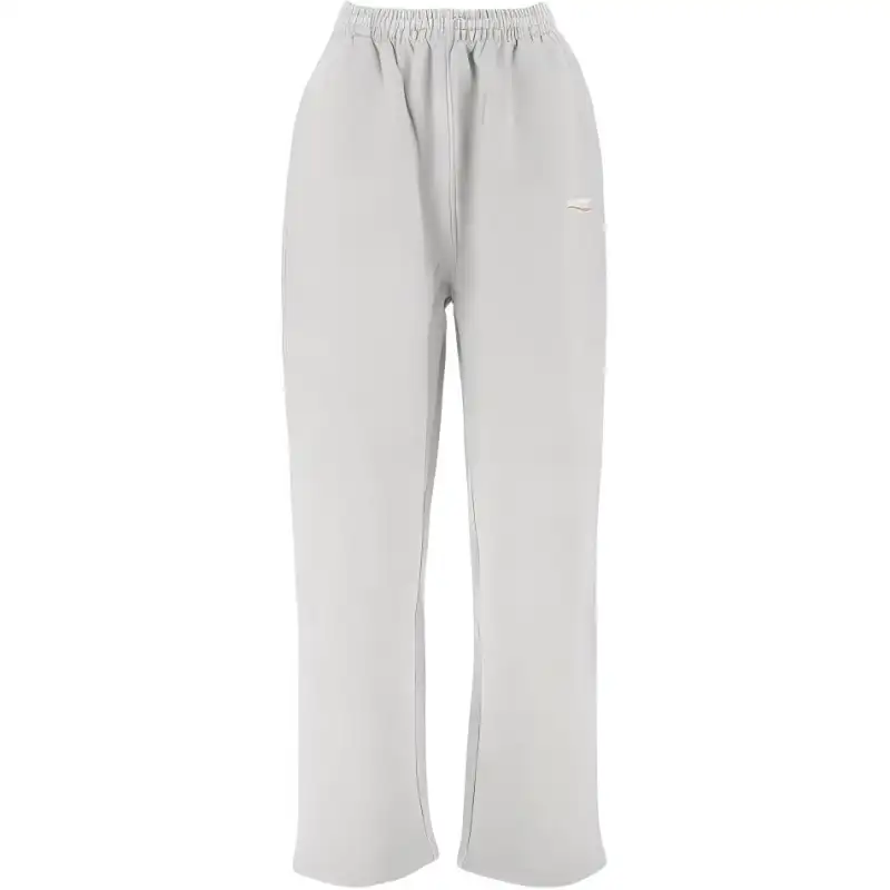 Balenciaga FW21 Knitted Sweatpants Regular Fit Women's Gray