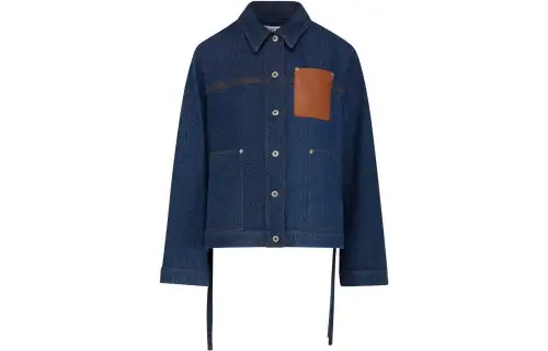 LOEWE SS23 Denim Jacket Women's Blue