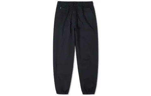 Converse Knitted Sweatpants Women's Black Moderate Cuffed Pants