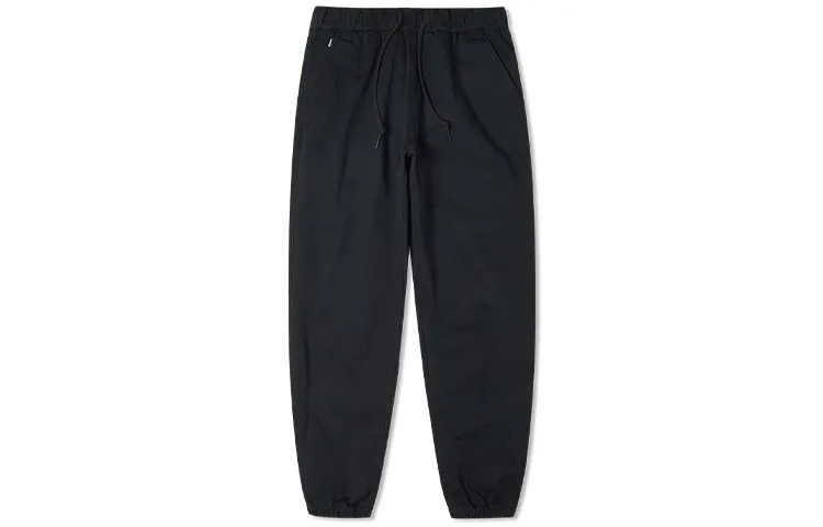 Converse Knitted Sweatpants Women's Black Moderate Cuffed Pants