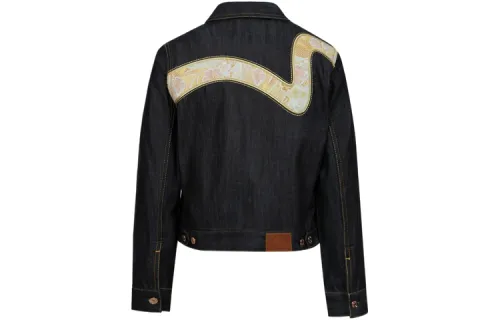 EVISU Denim Jacket Women's Denim Blue