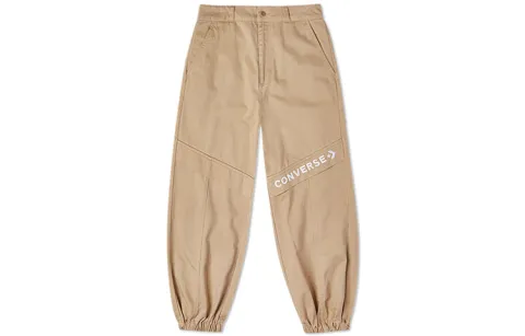 Converse Casual Pants Women's Khaki Moderate Straight Fit Pants