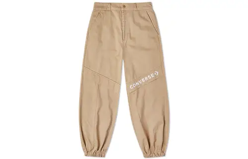 Converse Casual Pants Women's Khaki Moderate Straight Fit Pants