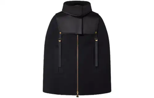 LOUIS VUITTON Cloak Women's Black