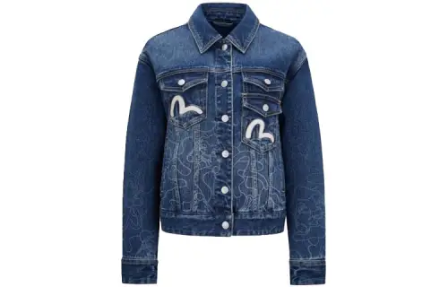 EVISU Denim Jacket Women's Blue