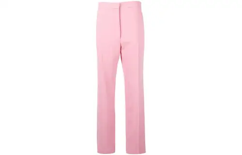 LOEWE Casual Pants Women's Pink Moderate Straight Fit Pants