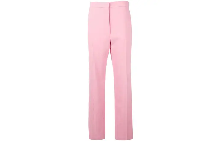 LOEWE Casual Pants Women's Pink Moderate Straight Fit Pants