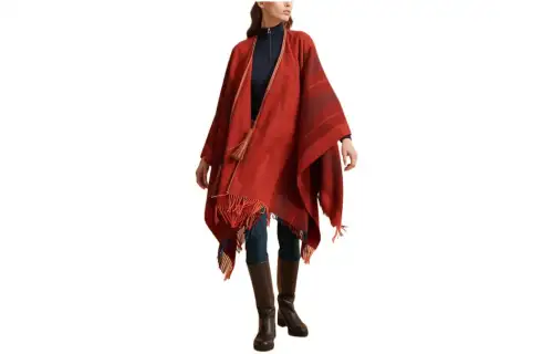 HERMES Cloak Women's Hermes Red