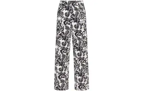 DIOR Floral Printed Wide-Leg Trousers