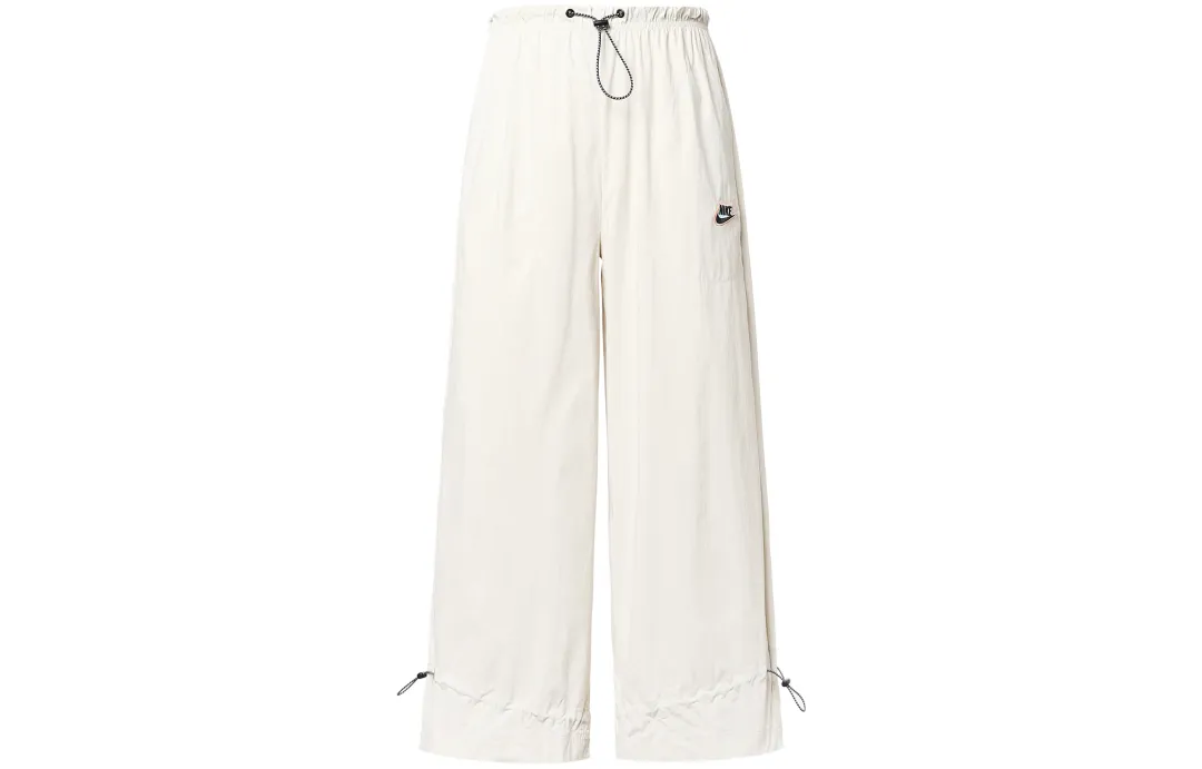 Nike Wide Leg Casual Pants Women's Light Bone