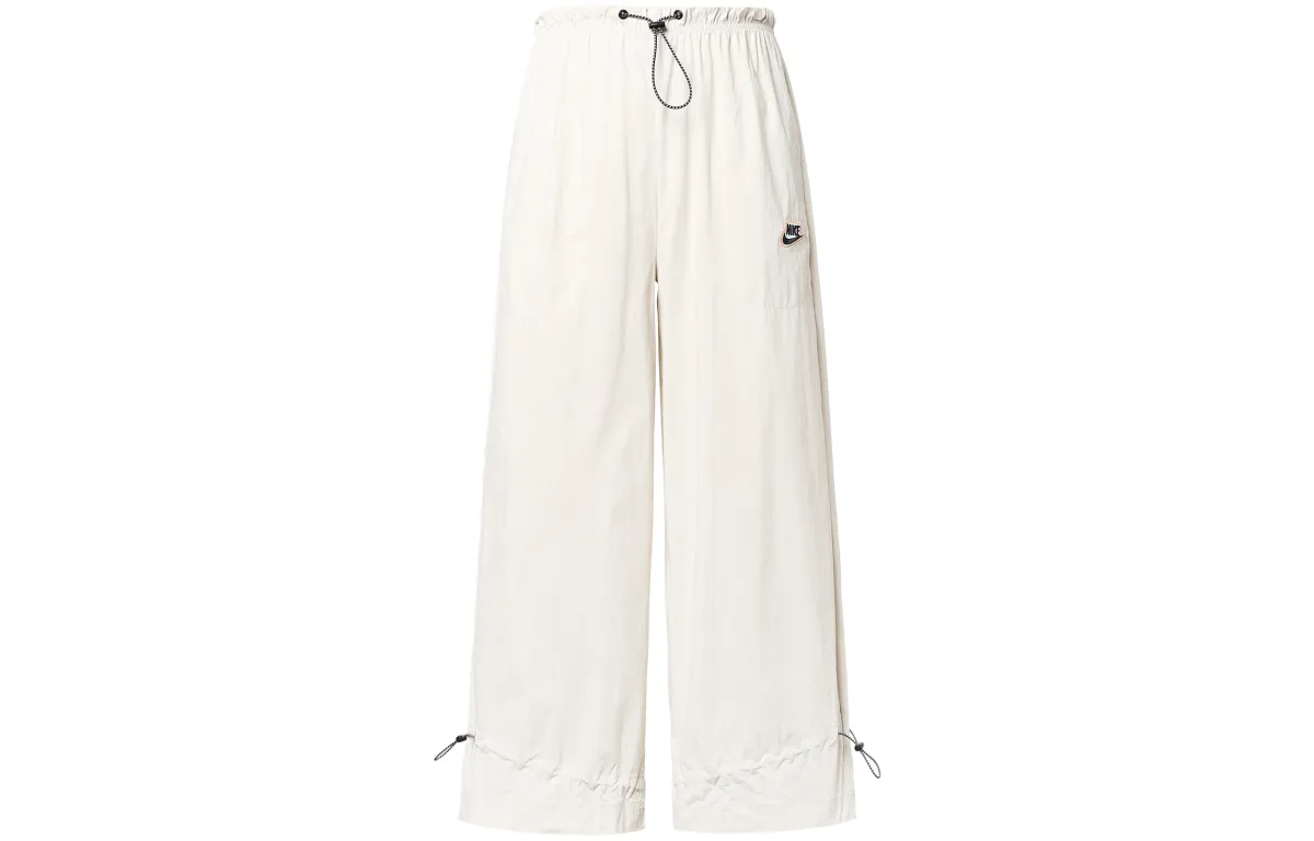 Nike Wide Leg Casual Pants Women's Light Bone