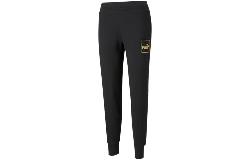 Женские штаны PUMA Logo Sweatpants (черные)