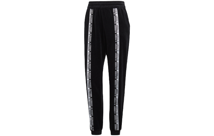 Женские штаны adidas originals Cuffed Pants (черные) — фото 1