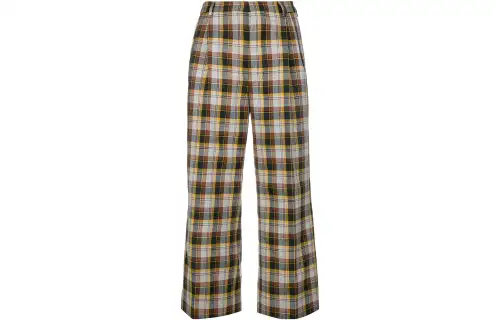 MIU MIU FW22 Casual Pants Women's Yellow
