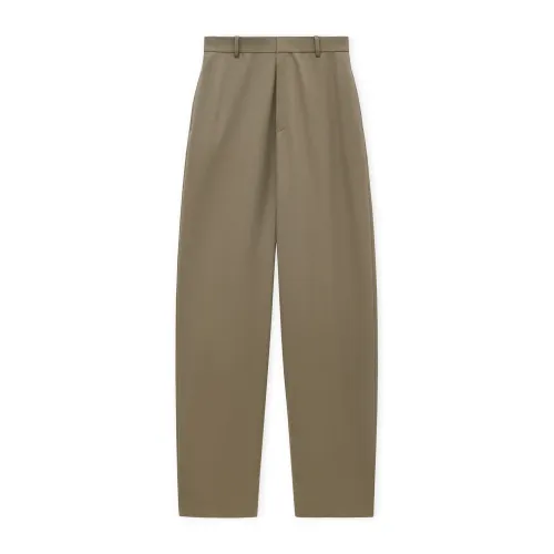 LOEWE Trousers 'Khaki Brown'