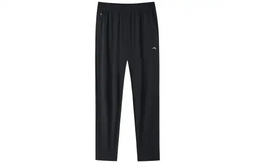 Anta Comprehensive Training Collection Sports Lifestyle Collection Sweatpants Women's Black
