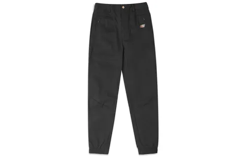 Skechers Cuffed Pants Casual Pants Spring Summer Autumn All Women's Carbon Black