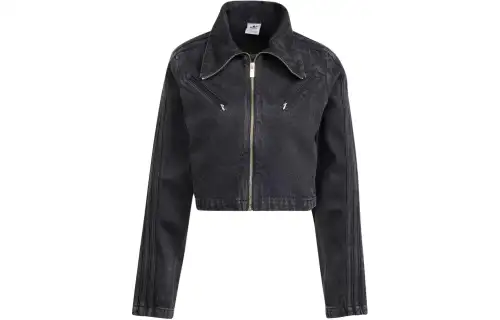 Adidas Originals Montreal Cropped Denim Jacket