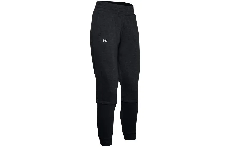 Under Armour Straight Fit Pants Sweatpants Women's Black